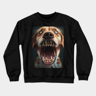 Big mouth dog Crewneck Sweatshirt